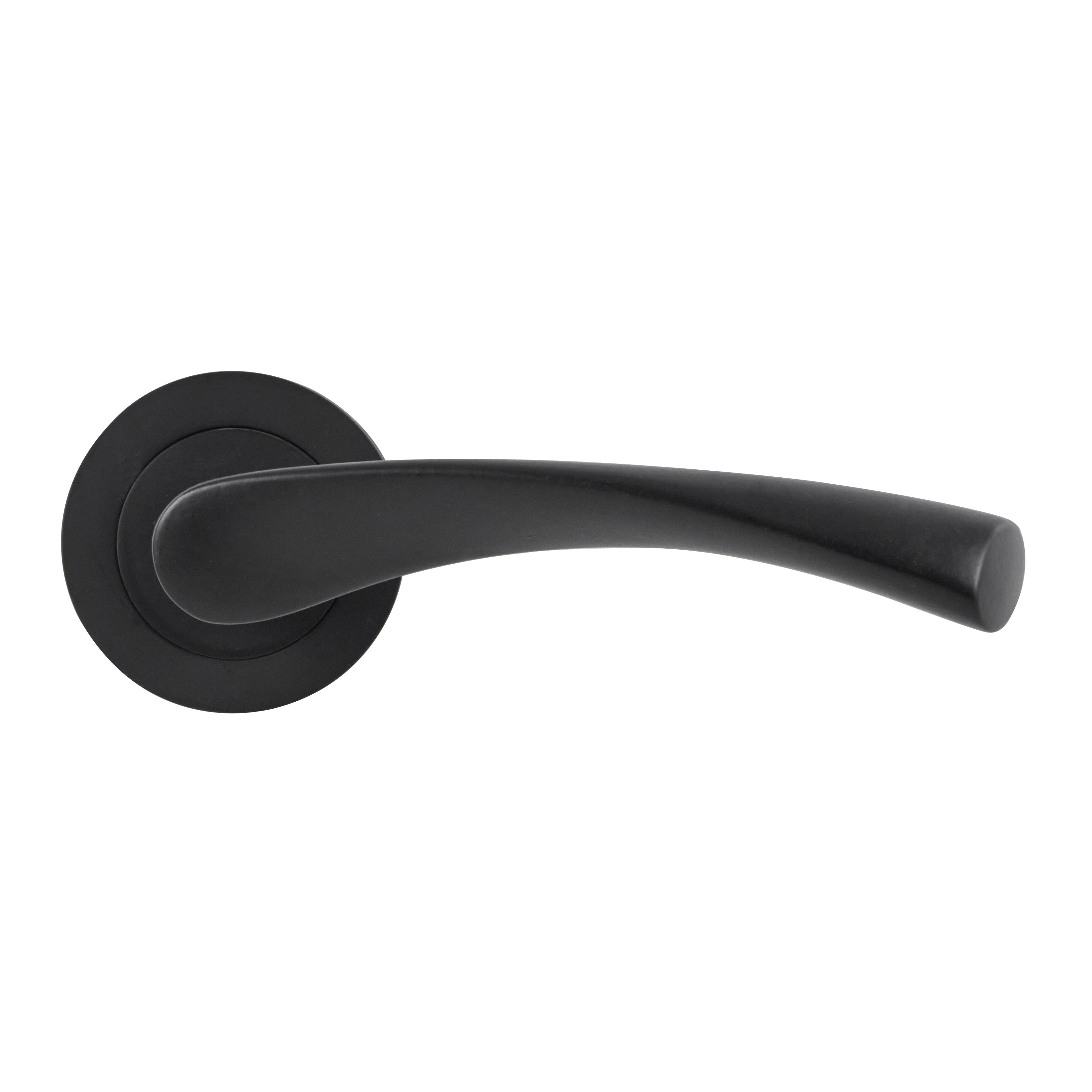 Frisco BLK Monza Lever on Rose