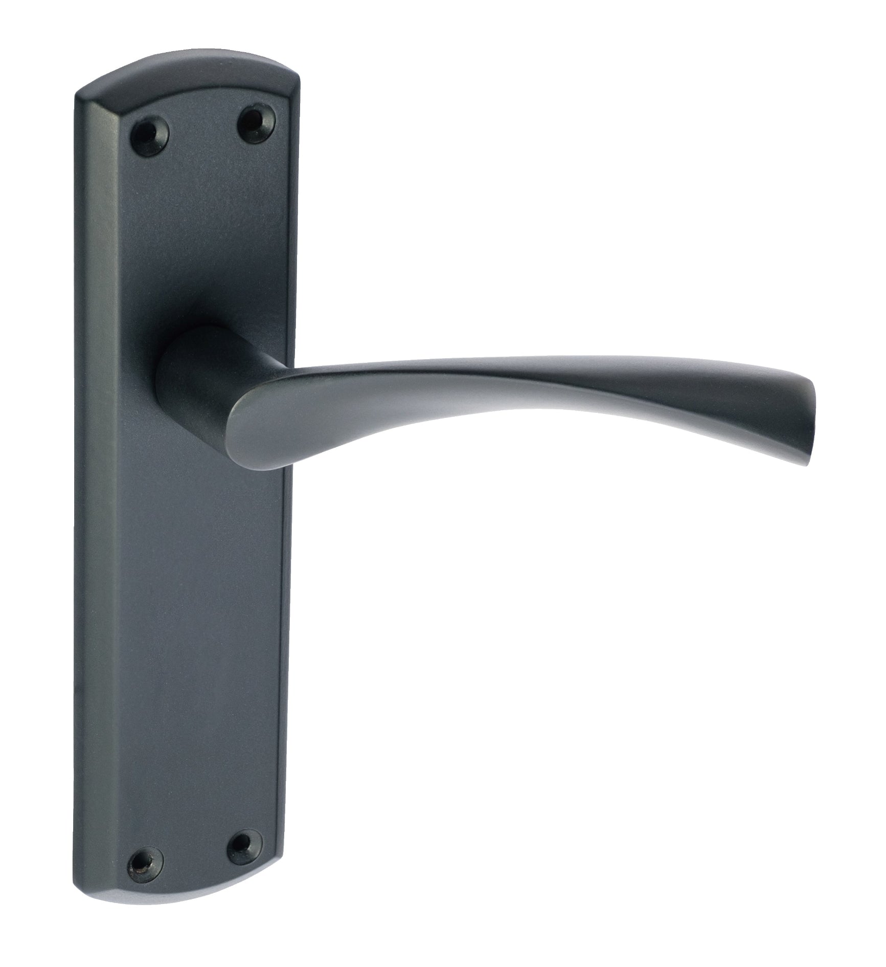 Frisco BLK Monza Lever Latch Set