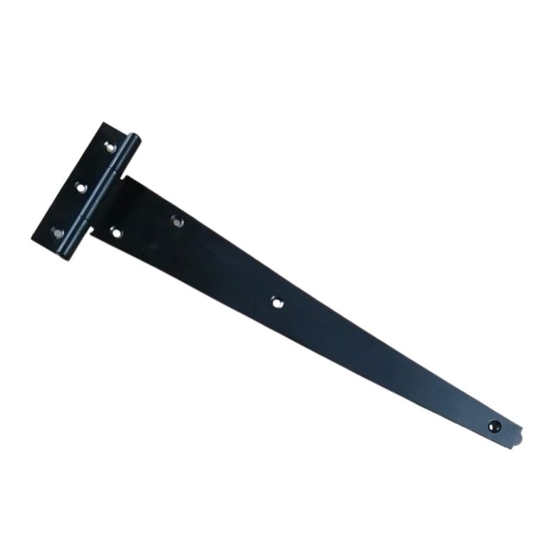 Iron Tee Hinge - Standard 16" - 400mm Black