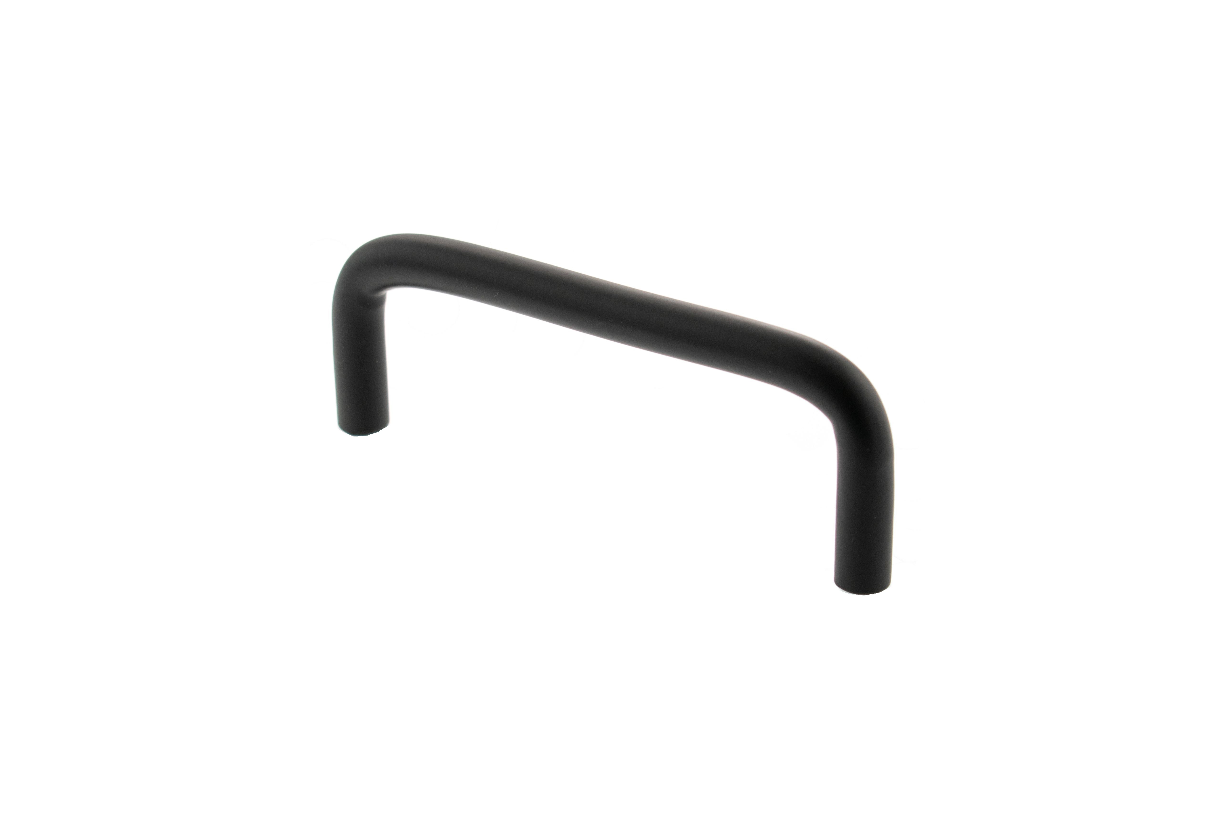 Atlantic D Cabinet Pull Handle 155mm x 8mm - Matt Black