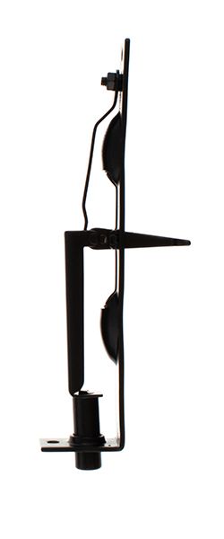 Atlantic Lever Action Flush Bolt 200mm x 19mm - Matt Black
