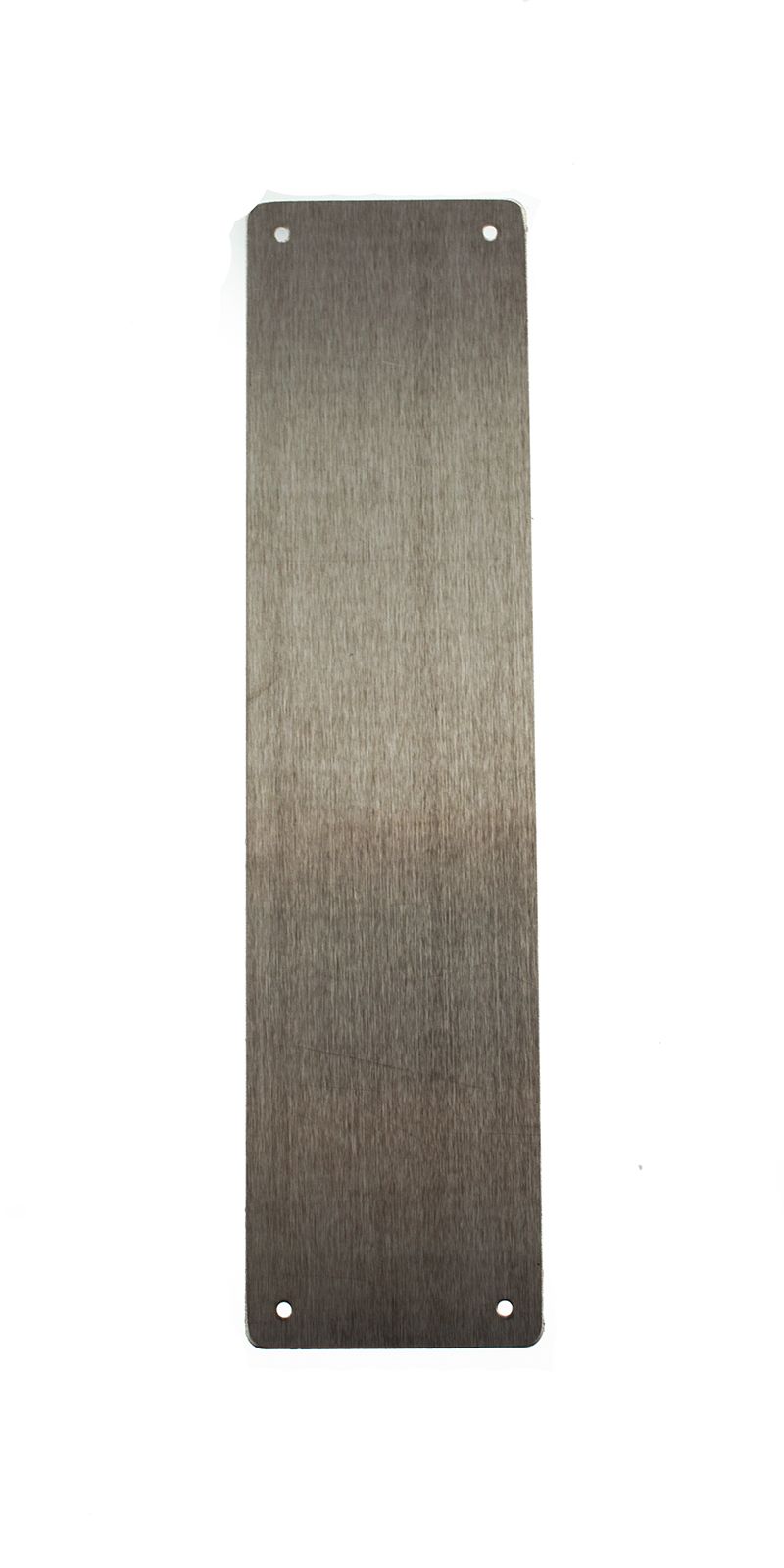 Atlantic Finger Plate Pre drilled with screws 350mm x 75mm - Satin Stainless Steel