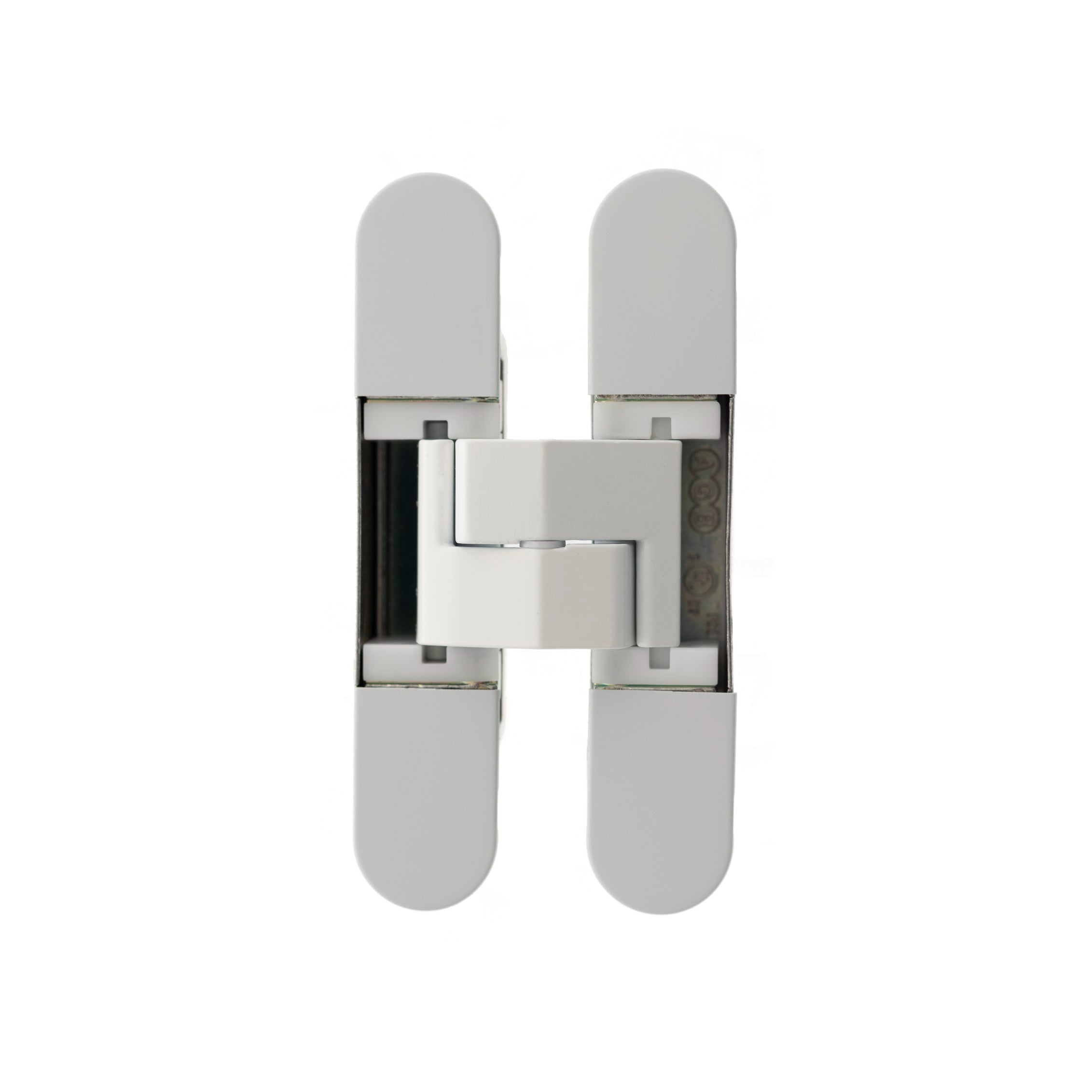 AGB Eclipse Fire Rated Adjustable Concealed Hinge - White