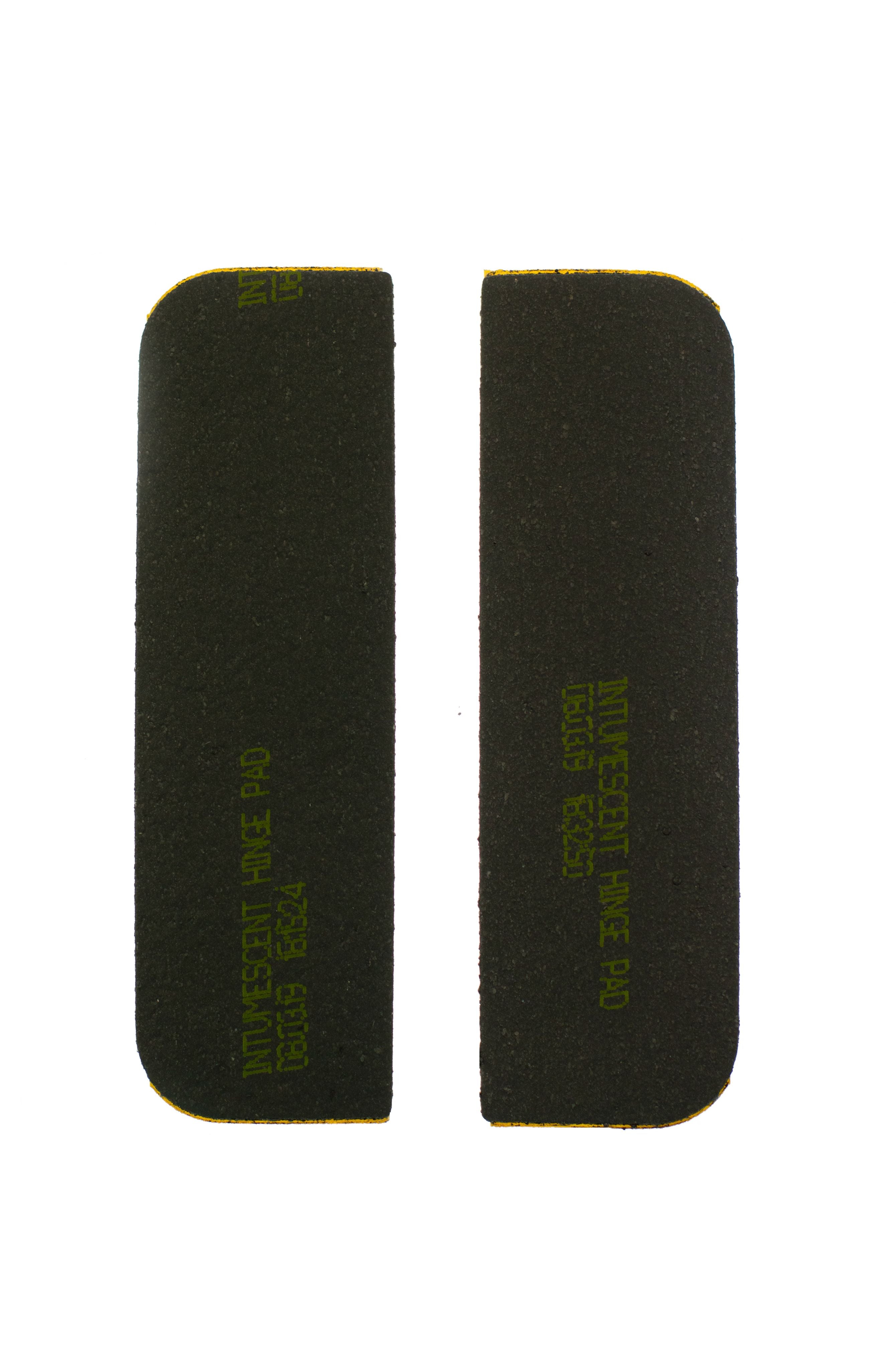 Atlantic Radius Corner Intumescent Hinge Pad 4"x3"