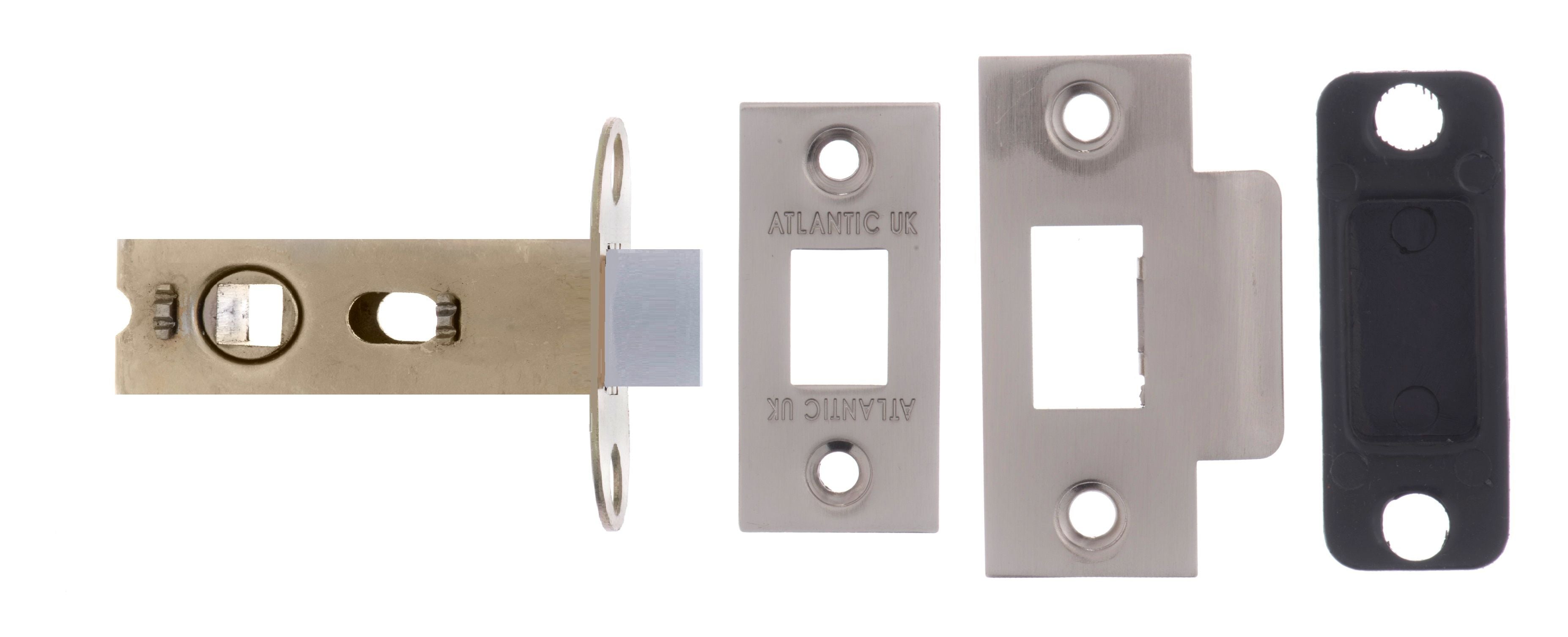 Atlantic Bolt Through Tubular Latch 2.5" - Satin Nickel