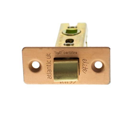 Atlantic Heavy Duty Bolt Through Tubular Latch - Urban Satin Copper