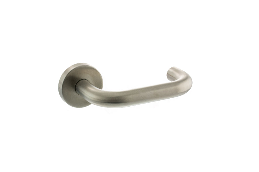 Atlantic Return To Door Lever - Satin Stainless Steel