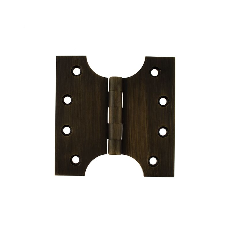 Atlantic (Solid Brass) Parliament Hinges 4" x 2" x 4mm - Urban Bronze