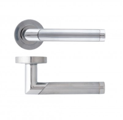 Deanta Augustus Latch Kit (Satin Chrome/Polished Chrome)