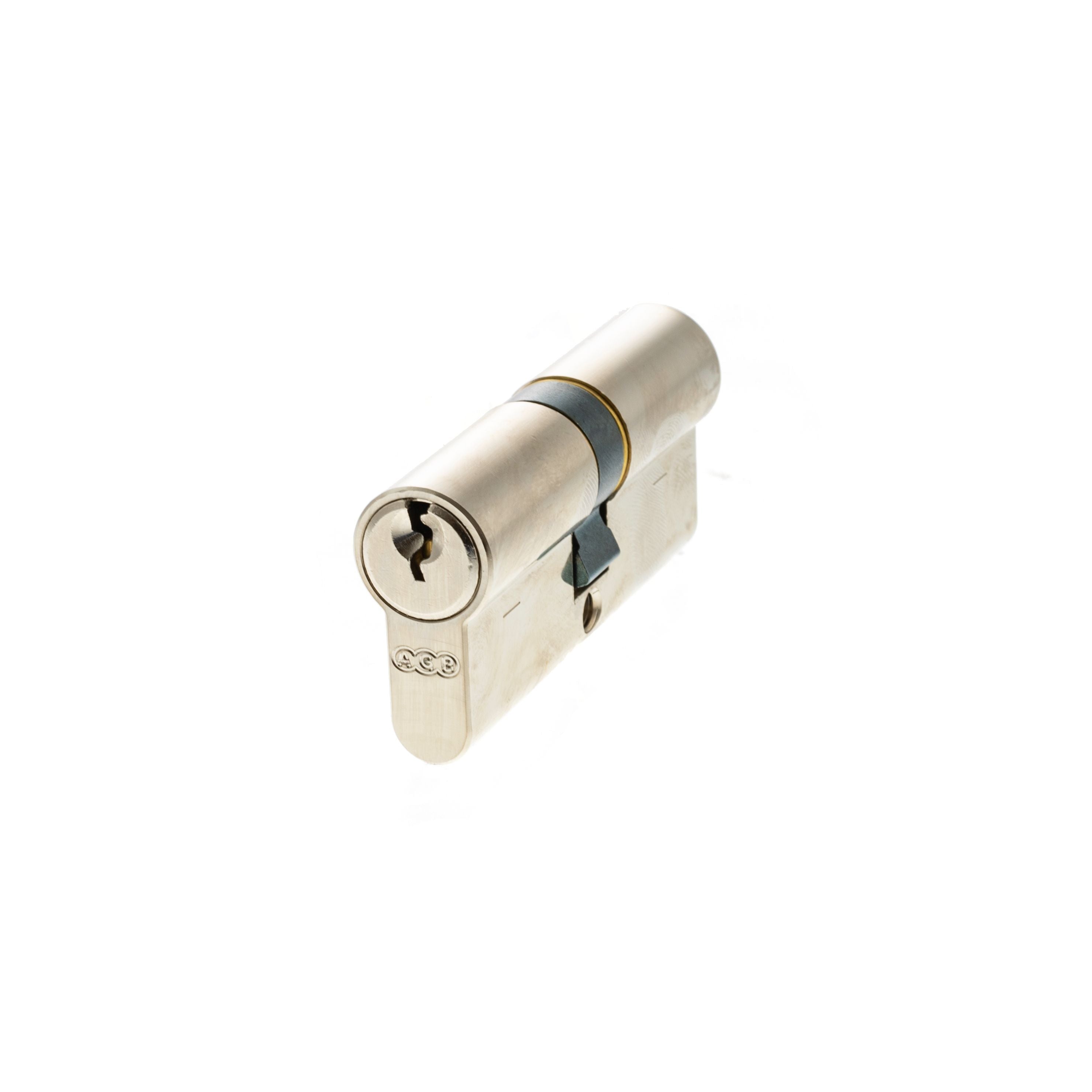 AGB Euro Profile 5 Pin Double Cylinder 35-35mm (70mm) - Polished Nickel