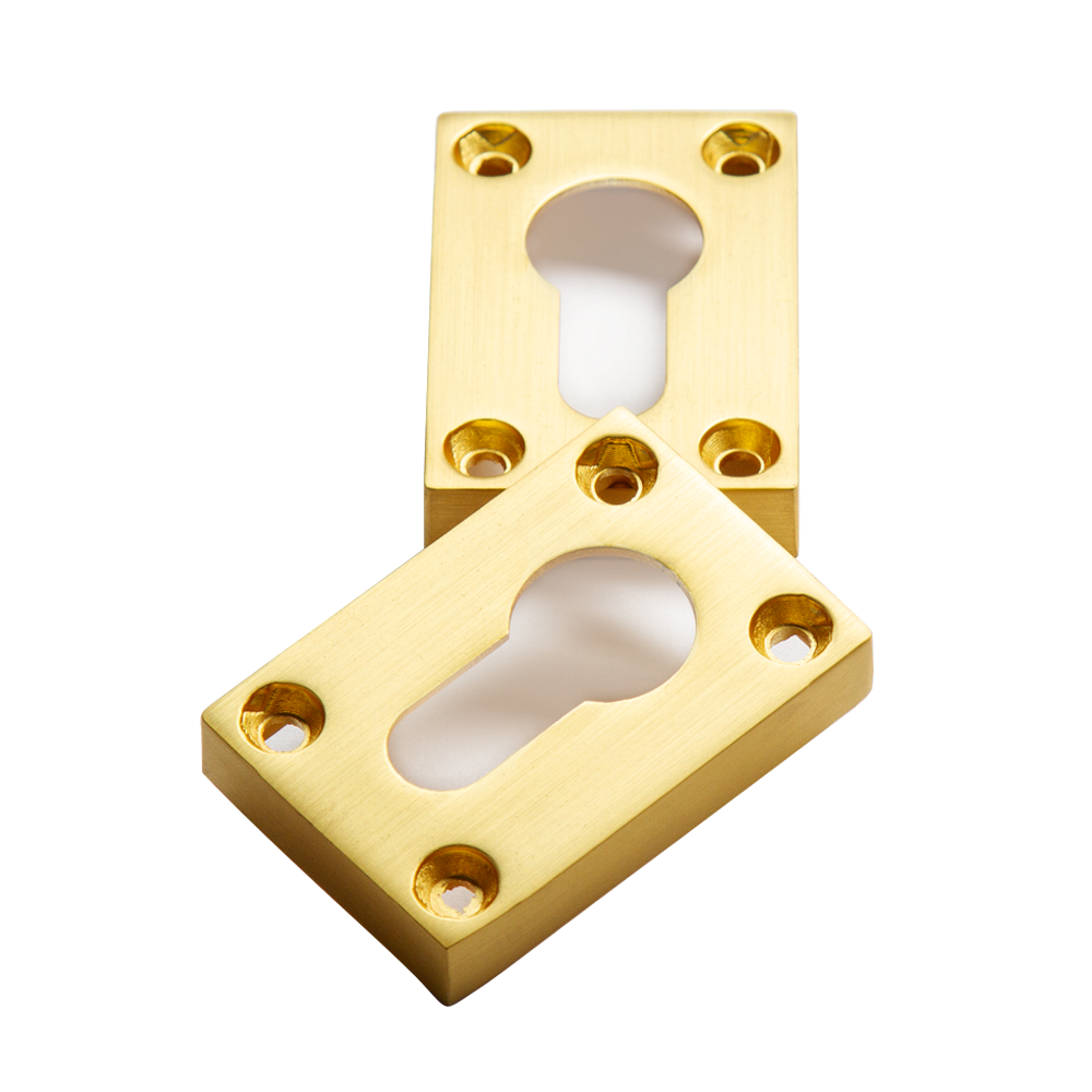 Deanta Slim Escutcheons (Satin Brass)