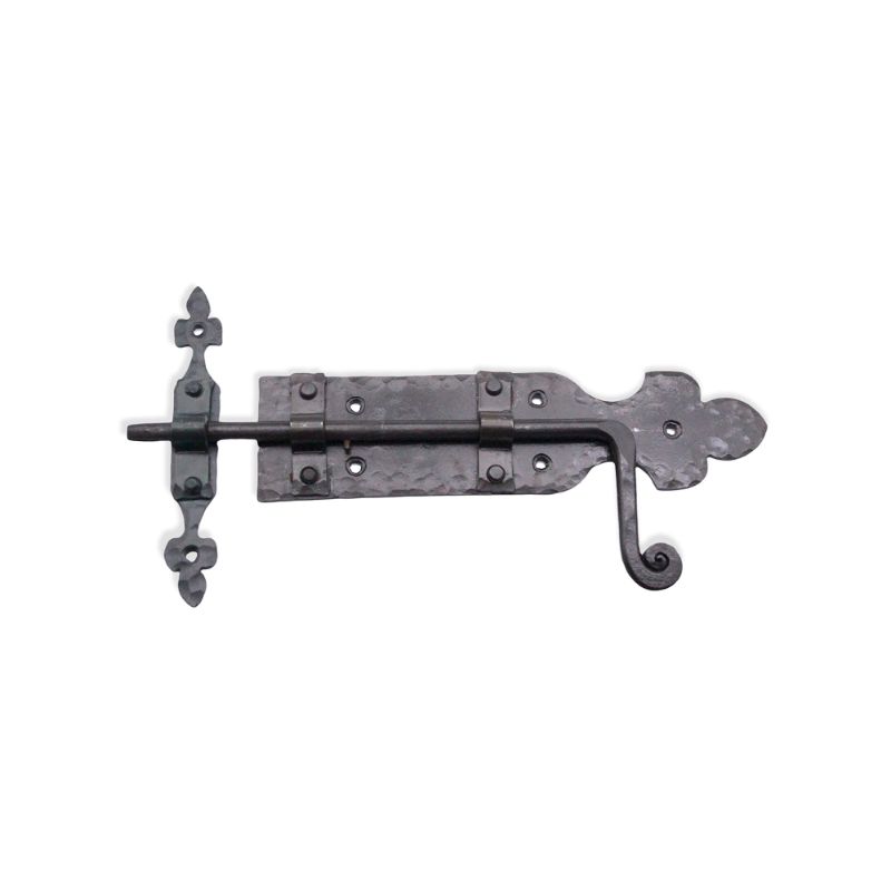 Gothic Cabinet Lock Matt Black