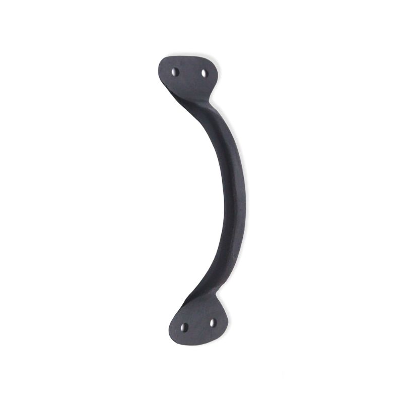 Hammered Pull Handle Medium Matt Black