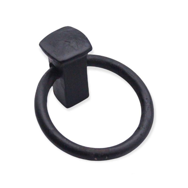 Quadrate Ring Drop Pull Matt Black