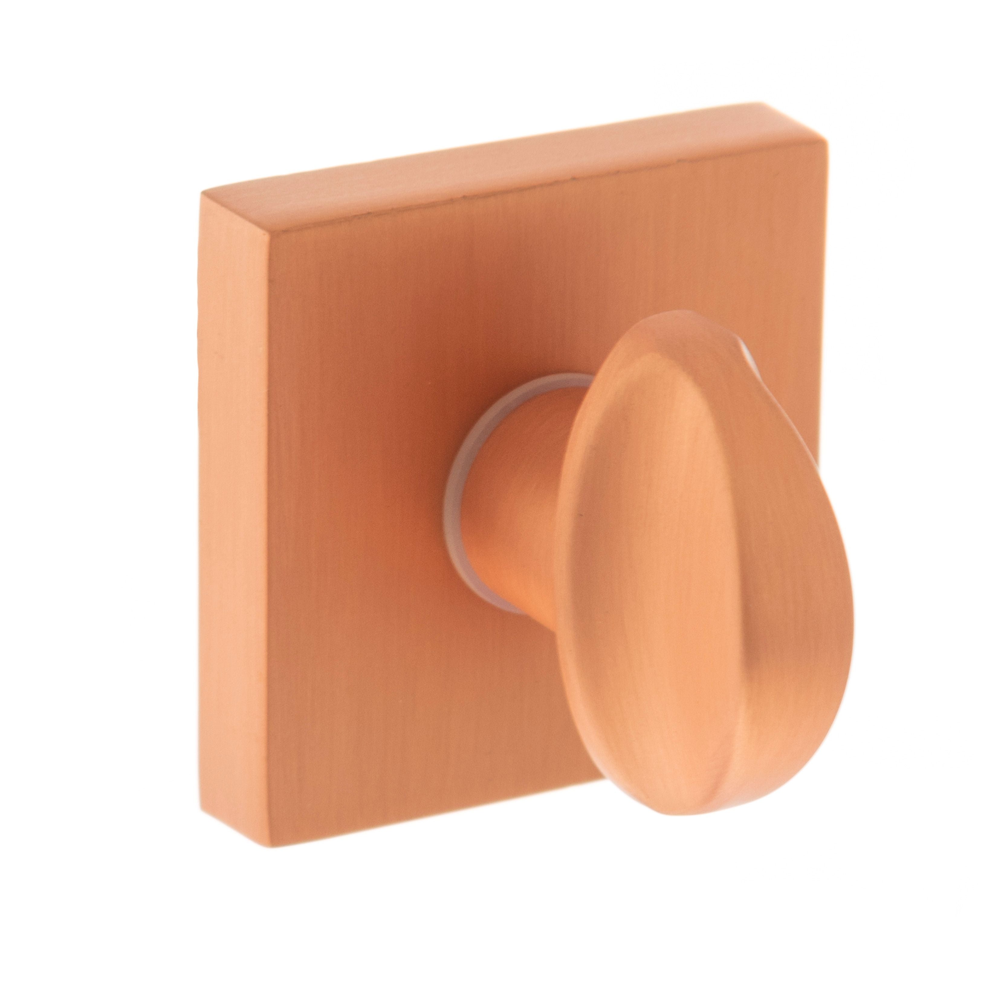 Forme WC Turn and Release on Minimal Square Rose - Urban Satin Copper