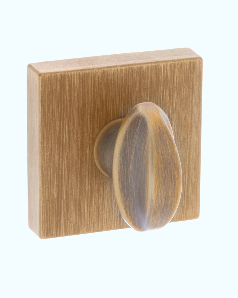 Forme WC Turn and Release on Minimal Square Rose - Yester Bronze