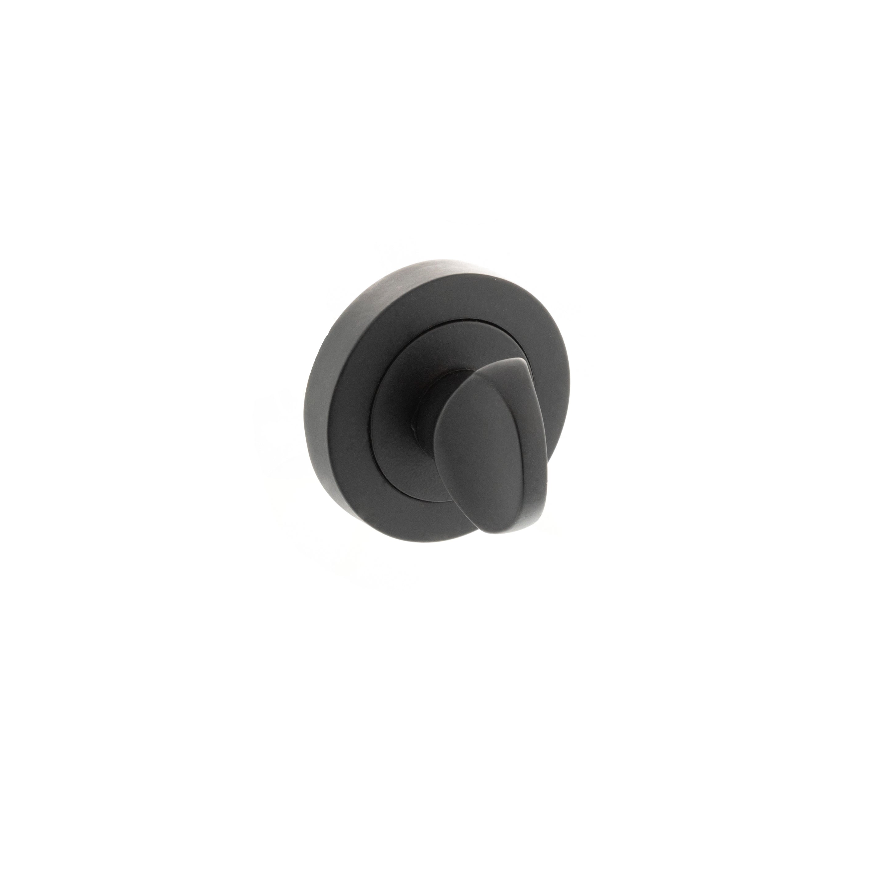 STATUS WC Turn and Release on Round Rose - Matt Black