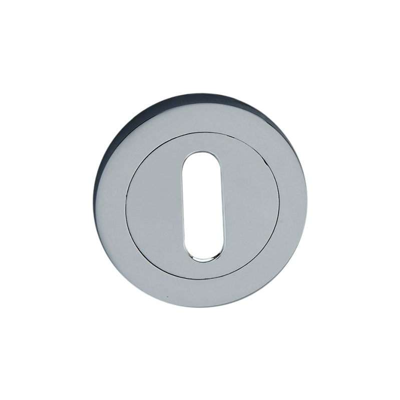 Oval Standard Escutcheon Satin Chrome