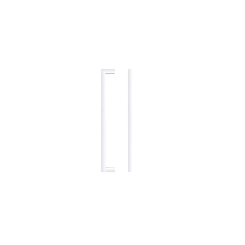 Square Block Cabinet handle 192mm CTC Polished Chrome Finish-Polished Chrome Finish
