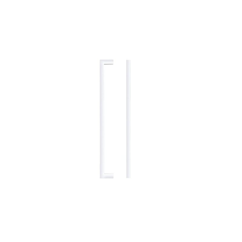 Square Block Cabinet handle 224mm CTC Polished Chrome Finish-Polished Chrome Finish