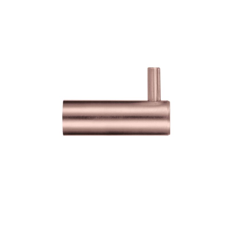 Wall Mounted Hook - Without Rose-Tuscan Rose Gold