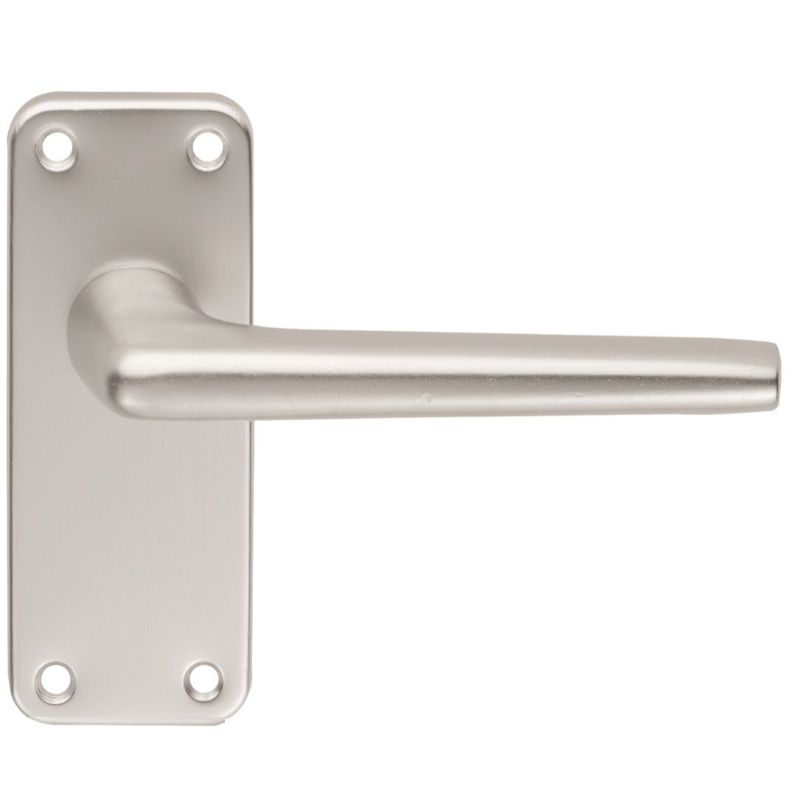 Carlisle Brass Aluminium Lever on Latch Backplate