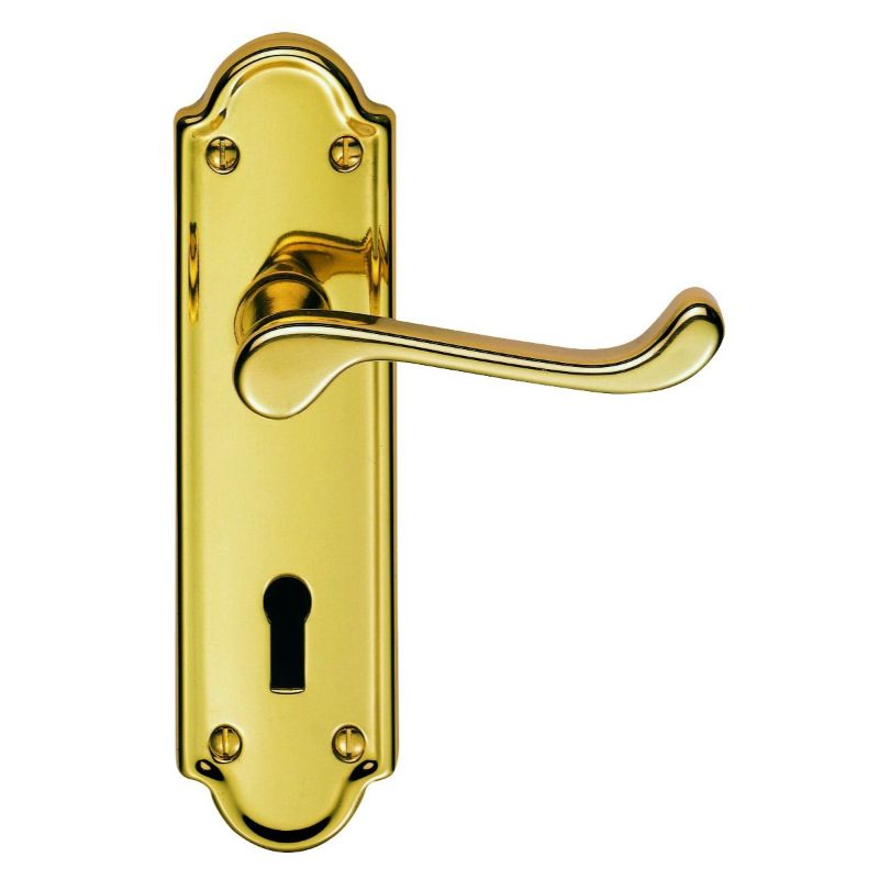 Carlisle Brass Ashtead Lever on Lock Backplate