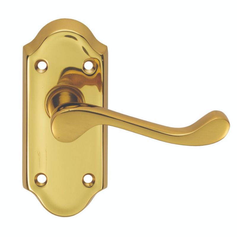 Carlisle Brass Ashtead Lever on Short Latch Backplate