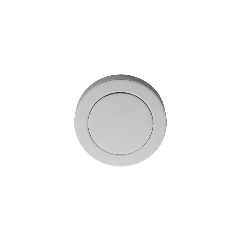 Carlisle Brass Blank Escutcheon in Polished Chrome