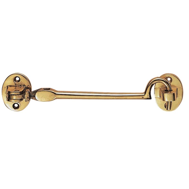 Carlisle Brass CABIN HOOK (102mm | 4 inch) - LIGHTWEIGHT (SILENT PATTERN)