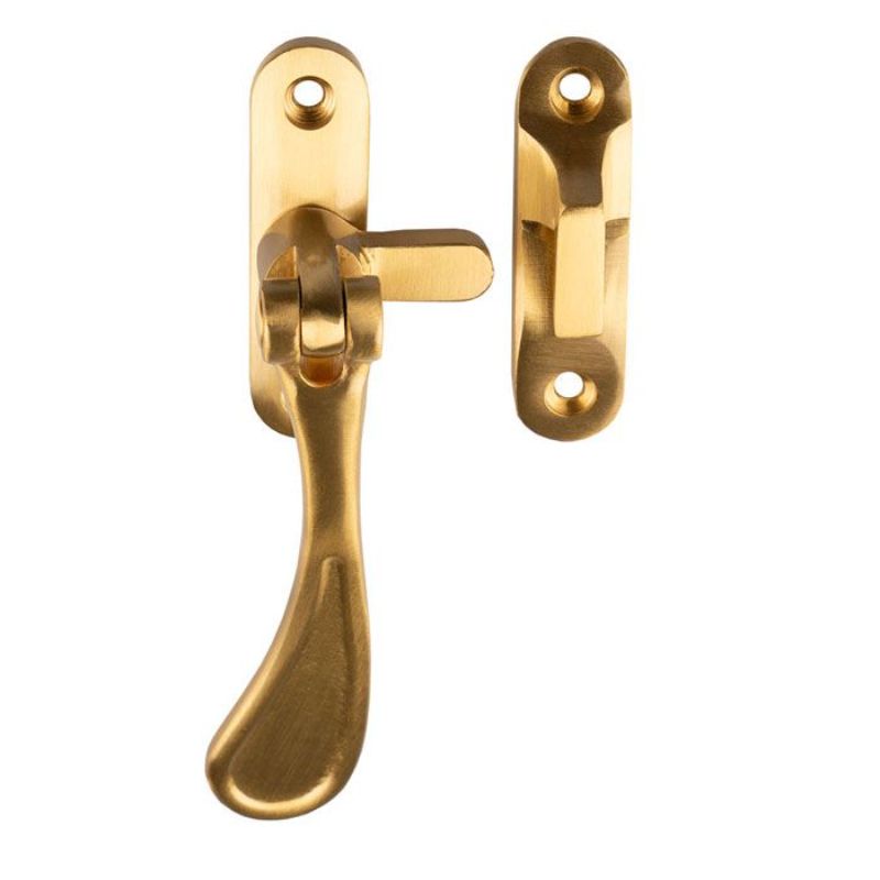 Carlisle Brass Casement Fastener Reversible Satin Brass