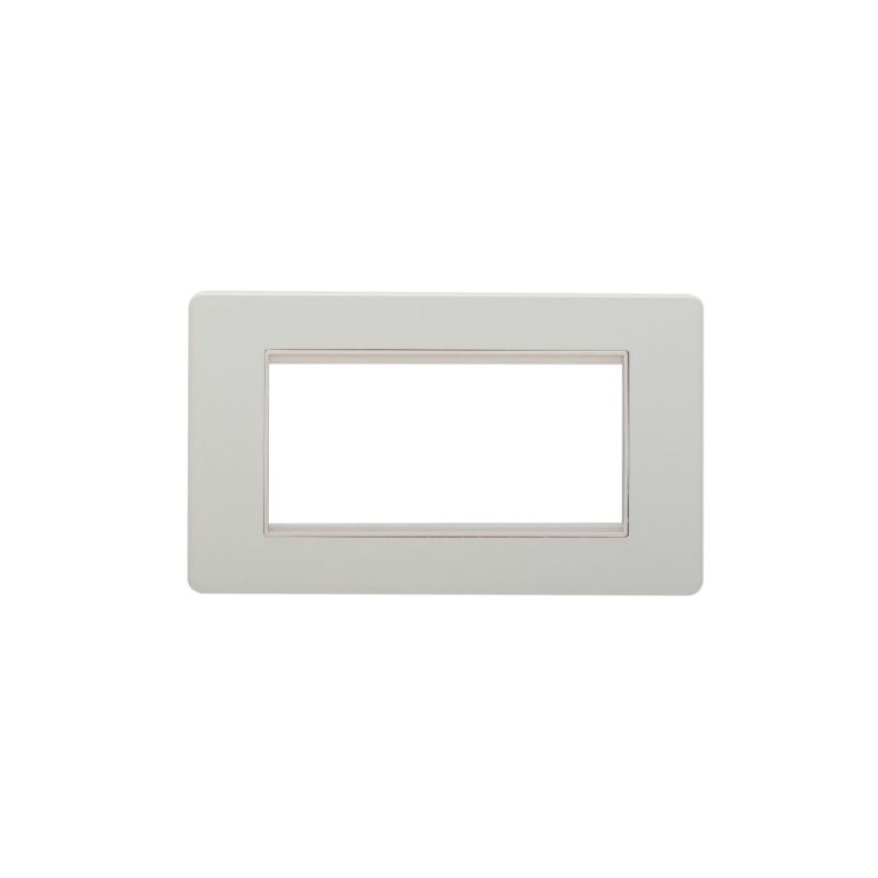 Carlisle Brass 4 gang Module Frame