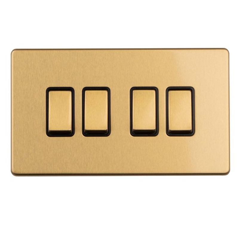 Carlisle Brass 4 gang 2Way Switch