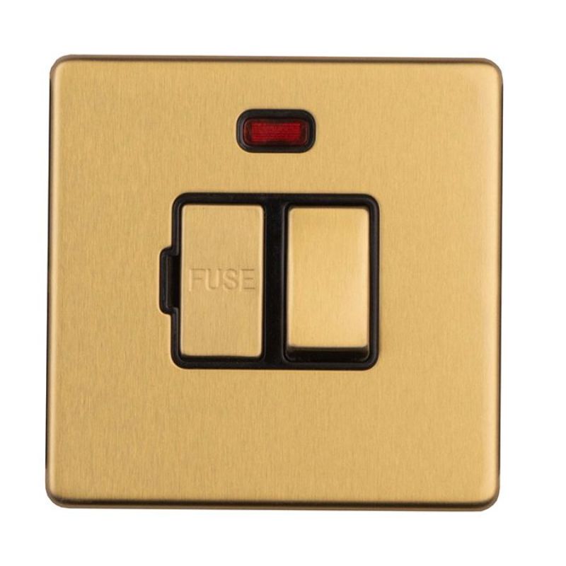 Carlisle Brass 13Amp Switched Fuse Spur With Neon Indicator