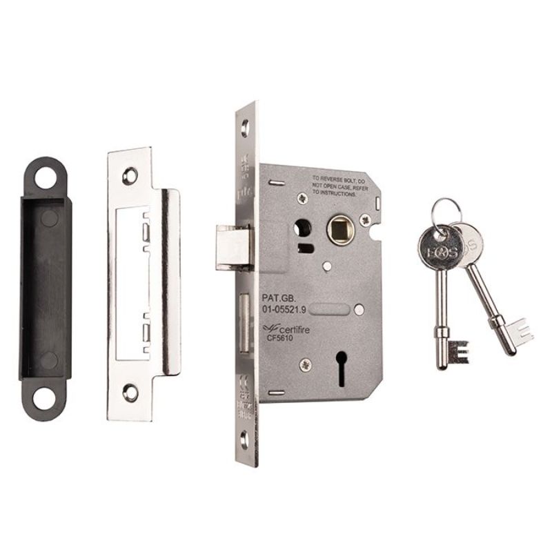 Carlisle Brass Contract 3 Lever Sashlock 64mm
