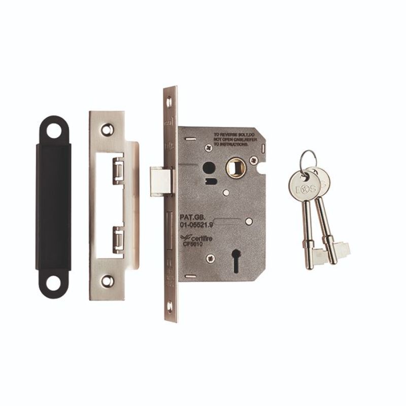 Carlisle Brass Contract 3 Lever Sashlock 64mm