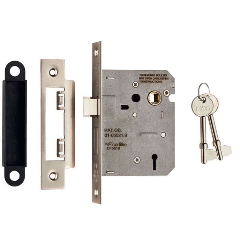Carlisle Brass Contract 3 Lever Sashlock 76mm