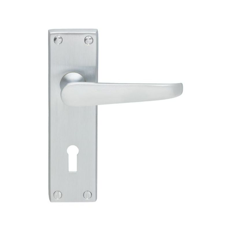 Carlisle Brass Contract Victorian Lever on Lock Backplate