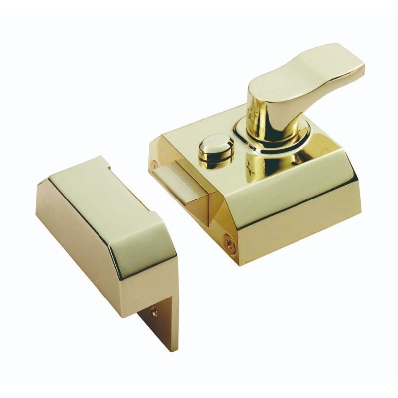 Carlisle Brass Deadlocking Rim Cylinder Nightlatch 40mm
