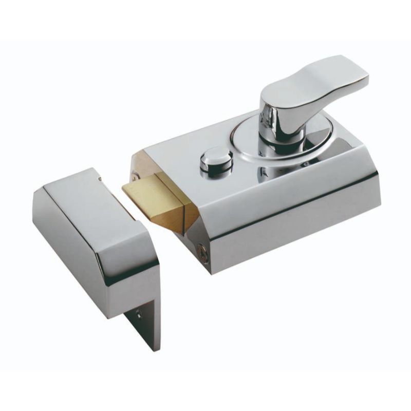 Carlisle Brass Deadlocking Rim Cylinder Nightlatch 60mm