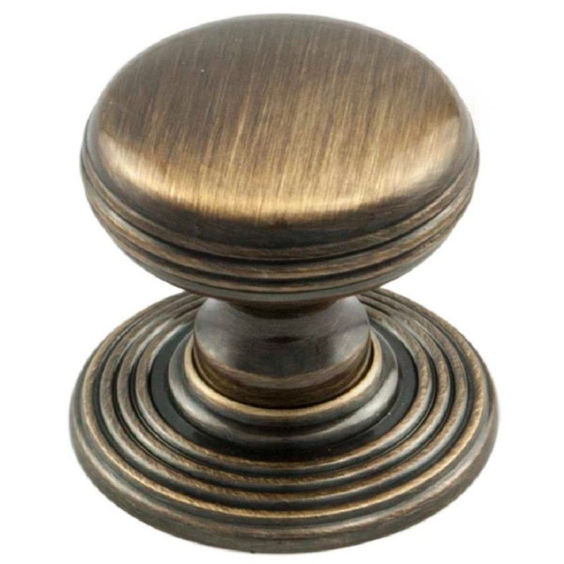 Carlisle Brass Delamain Ringed Knob 35mm
