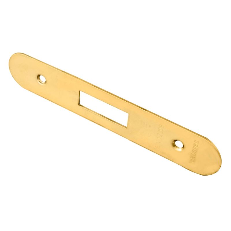 Carlisle Brass Easi T Forend Strikes & Fixing Pack Deadlocks-PVD-Radius Forend