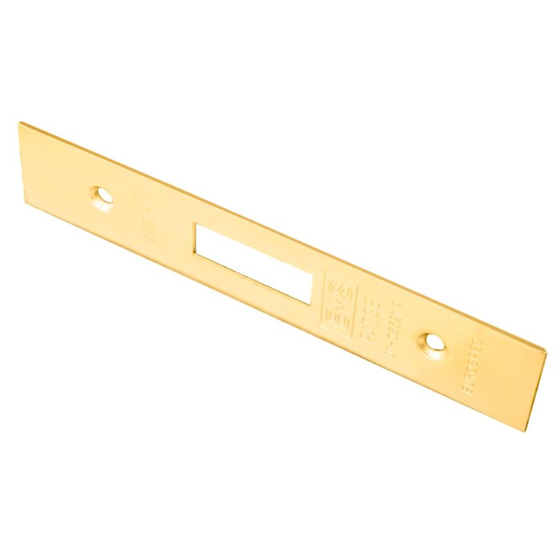 Carlisle Brass Easi T Forend Strikes & Fixing Pack Deadlocks-PVD-Square Forend