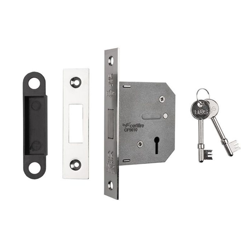 Carlisle Brass ECONOMY 3 LEVER DEADLOCK 2.5NP