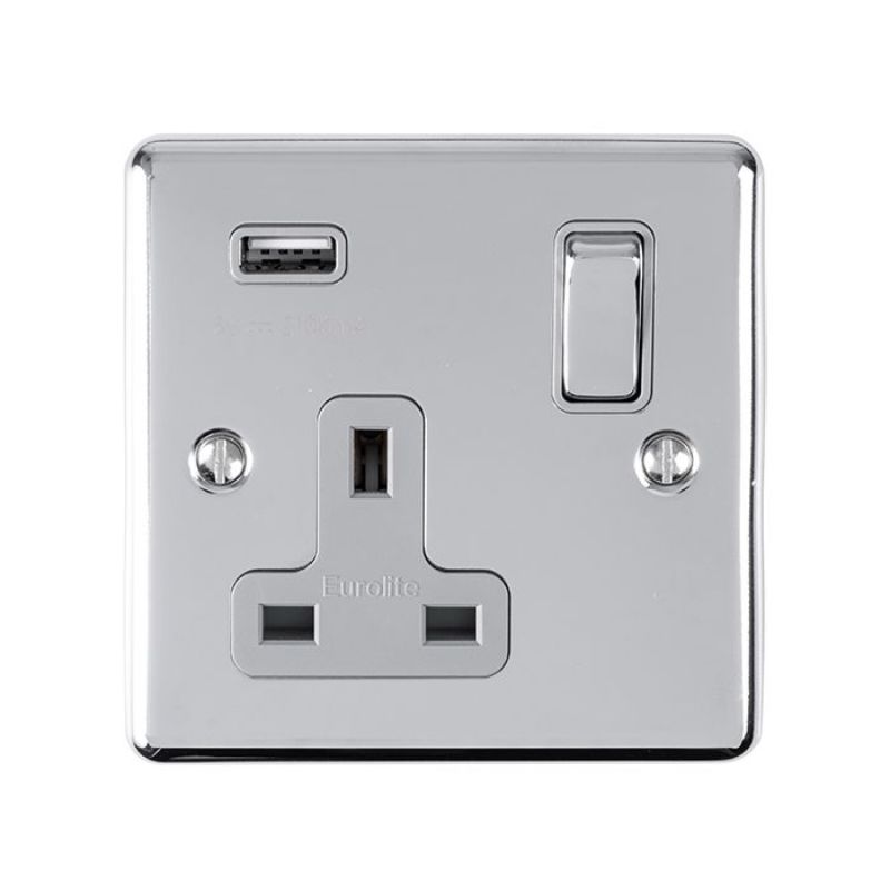 Carlisle Brass 1 Gang USB Socket