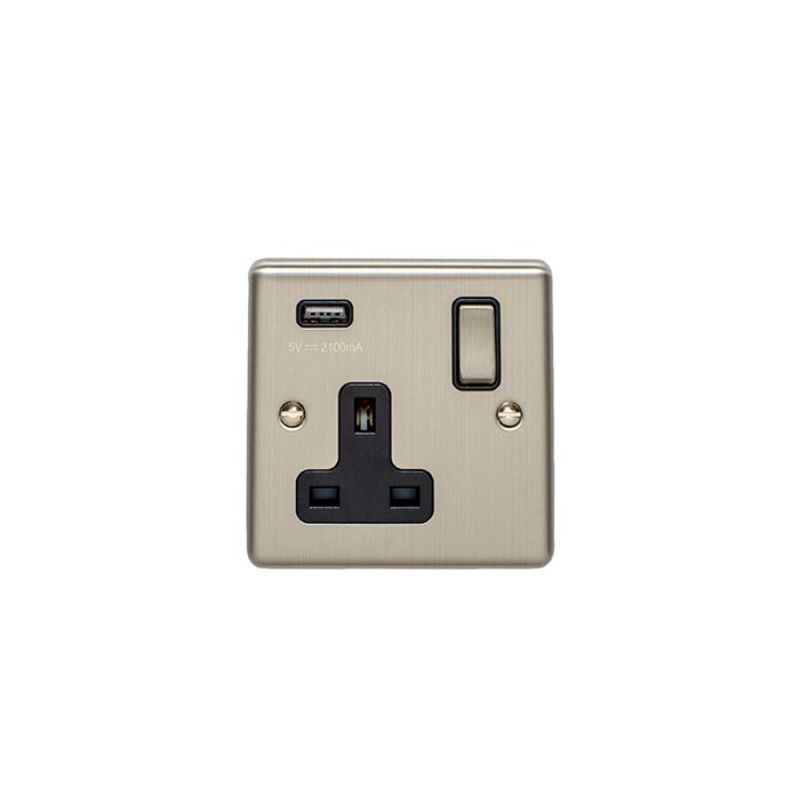 Carlisle Brass 1 Gang USB Socket