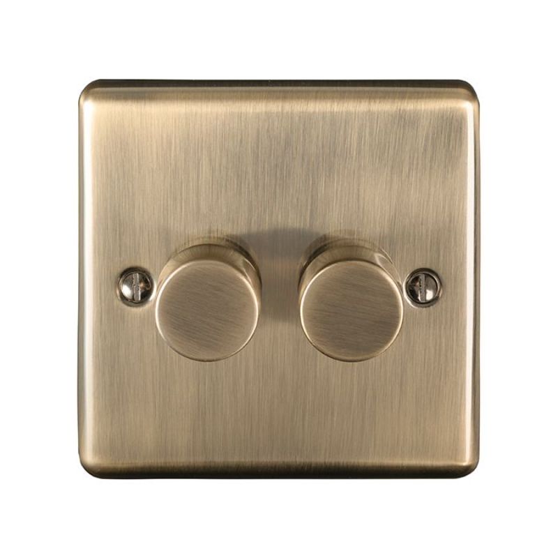Carlisle Brass 2 Gang Dimmer