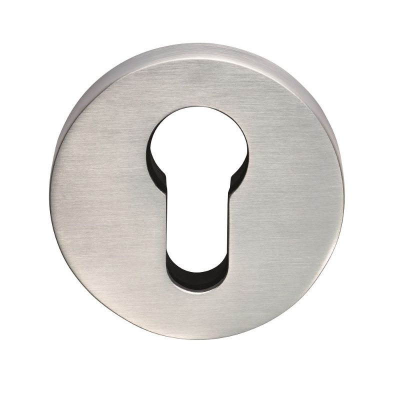 Carlisle Brass Euro Profile Escutcheon on Round Rose