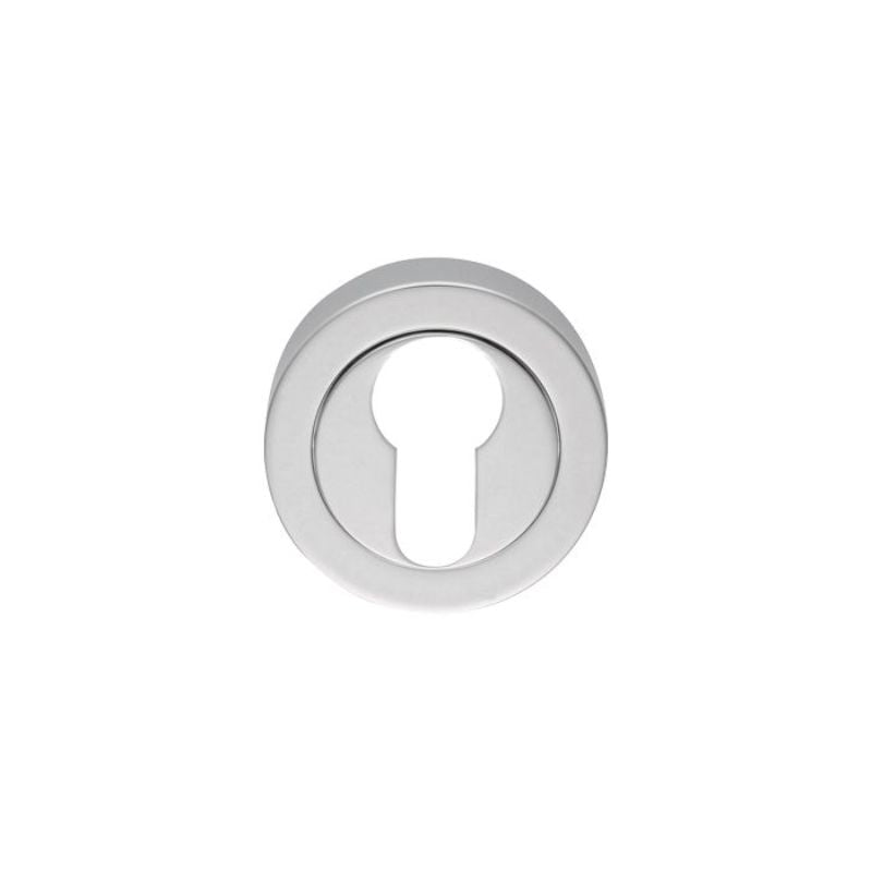 Carlisle Brass Euro Profile Escutcheon in Polished Chrome