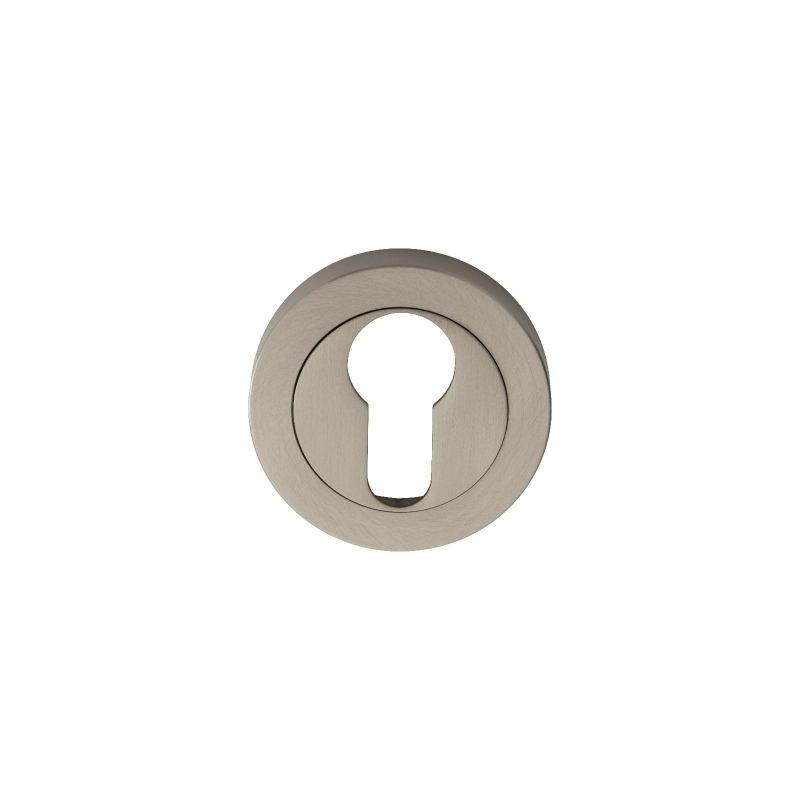 Carlisle Brass Euro Profile Escutcheon in Satin Nickel